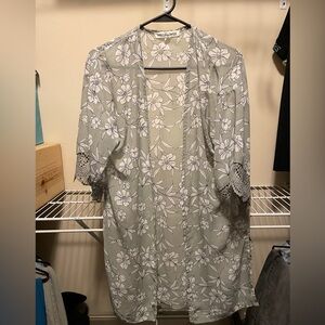 Wallflower floral dress cover up